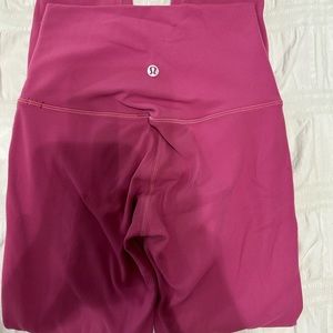 hot pink lululemon leggings